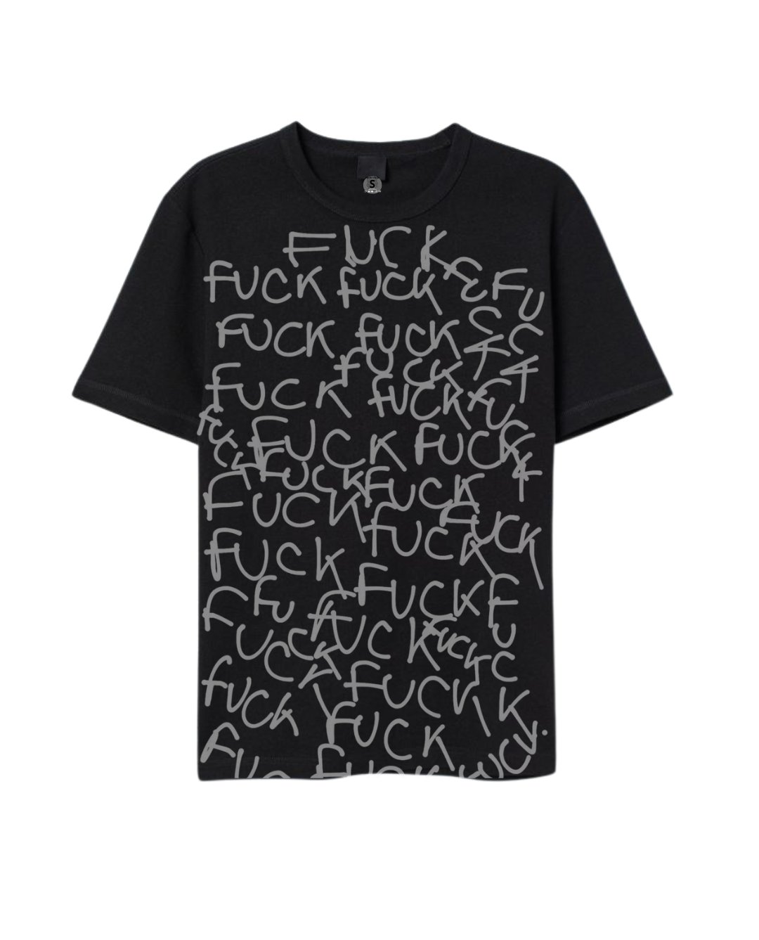 Polera Negra FUCK